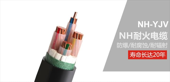 NH耐火電纜防爆、耐腐蝕、耐輻射、壽命長達20年